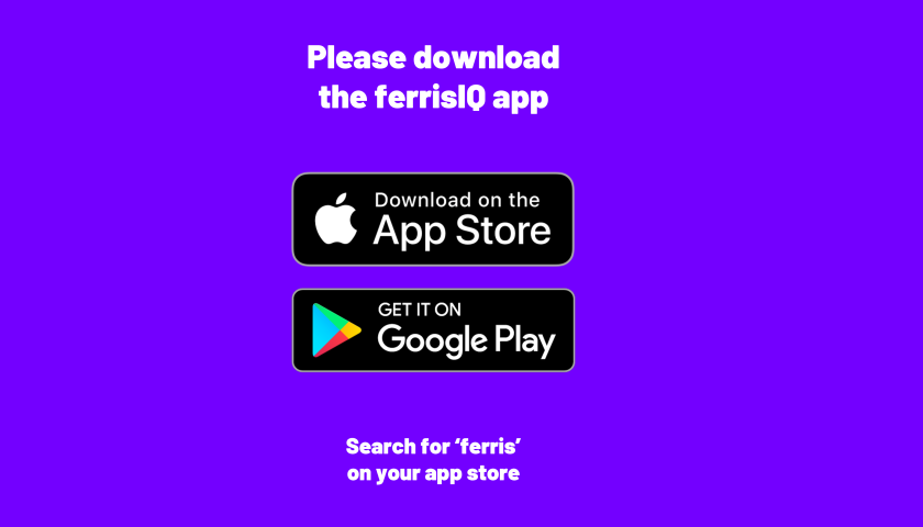 FerrisIQ training download app